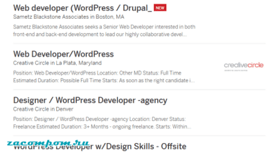 15 лучших мест для поиска внештатных вакансий WordPress