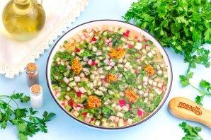 Окрошка постная Окрошка постная